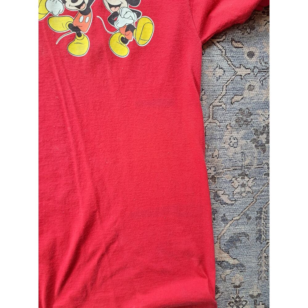 Disney Mickey Unlimited Vintage Size L Large *stains, see pics - Picture 6 of 9